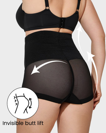 Sculpting Mesh High Waist Shaper Panty