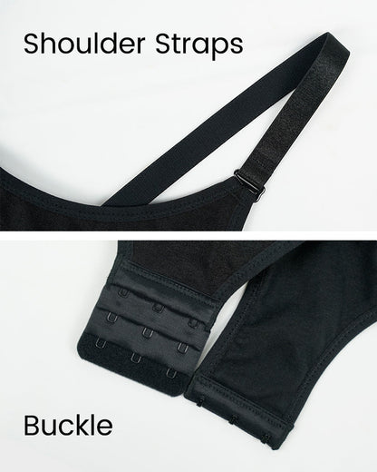 Criss-Cross Mesh Sculpting Bodysuit