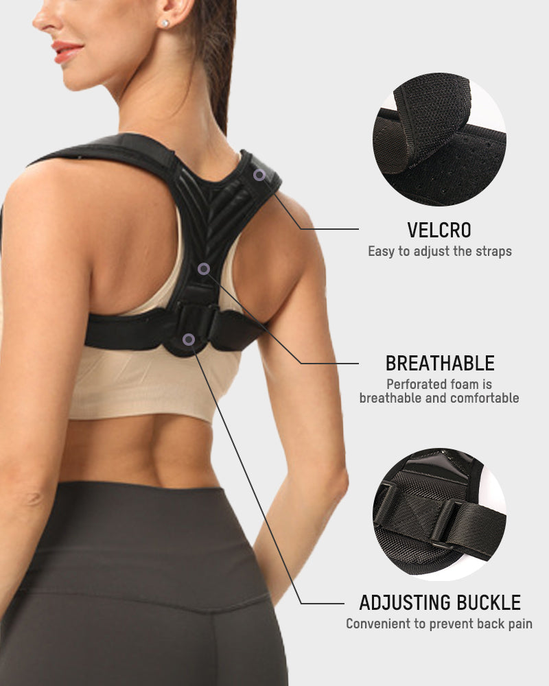 Adjustable Posture Corrector Back Support Brace