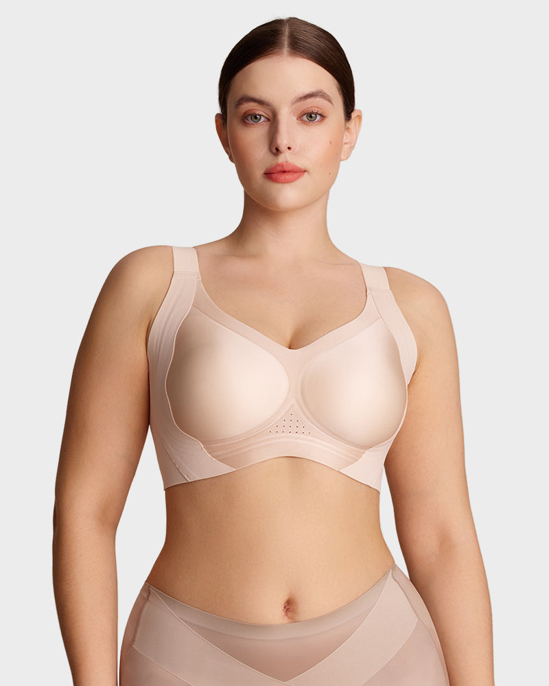 Invisible Wide-Band Wireless Support Bra