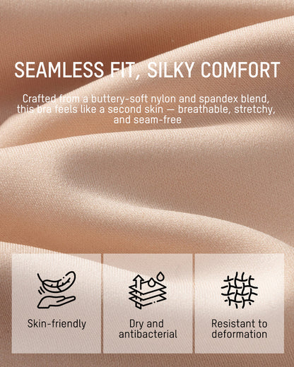 Invisible Jelly Lift Bra with Breathable Water Drop Hollow