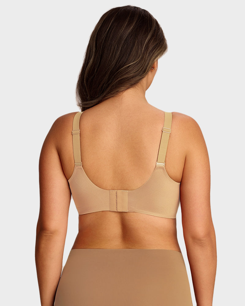 Luxury Satin Seamless Wireless Support Bra