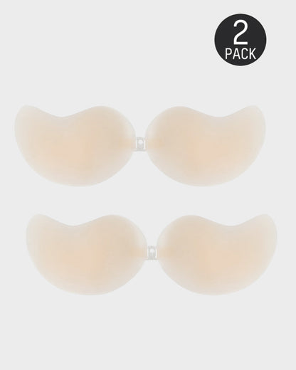 Mango Cup Ultra-Thin Silicone Adhesive Bra (2 Pairs)