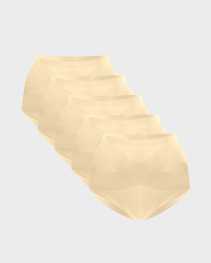 Seamless High-Waist Shaping Panty (5 Pack)