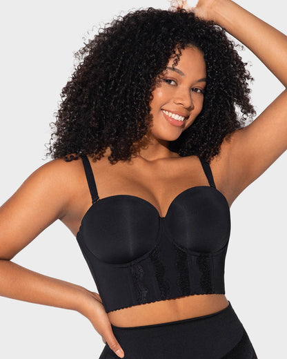 The Low Back Strapless Bra
