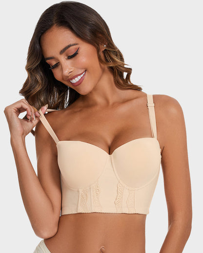 The Low Back Strapless Bra
