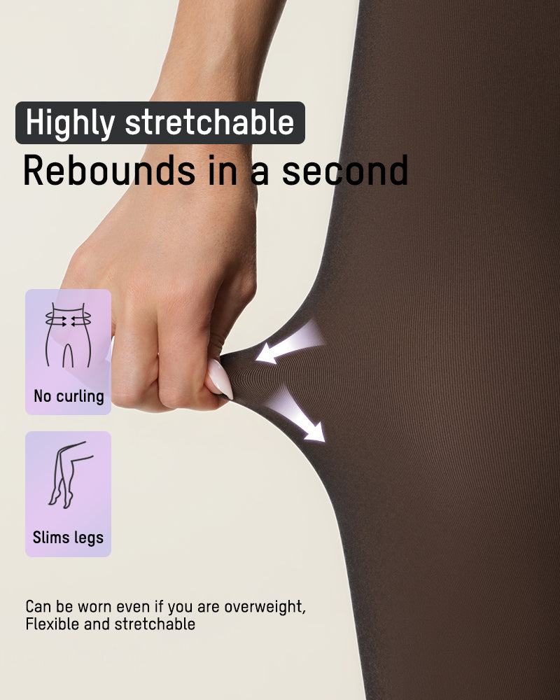 Translucent Fleece Lined Tights