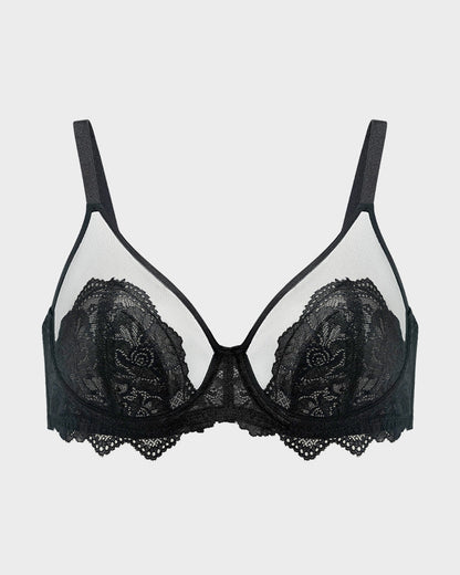 Full Coverage Lace Minimizer Bra